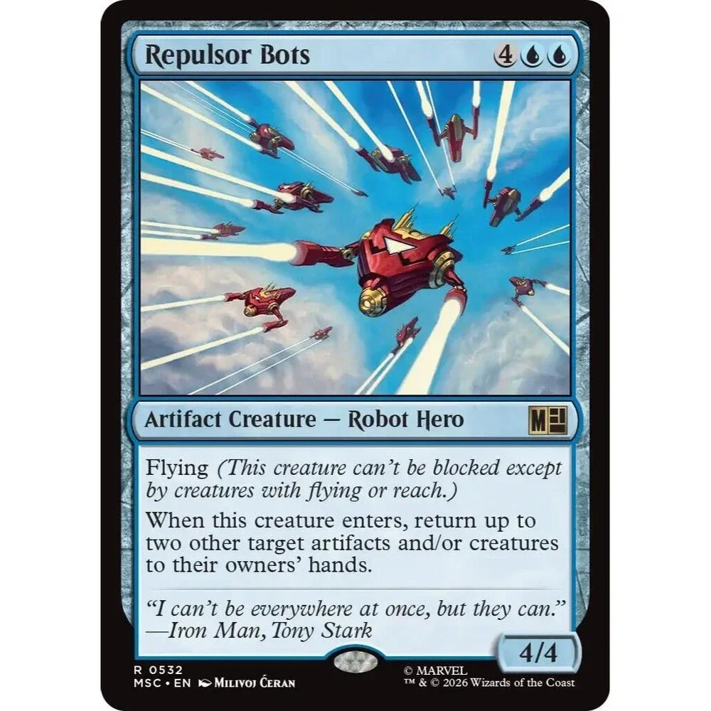 Repulsor Bots | MSC | 532 | NM/Rare | 061-BBOX